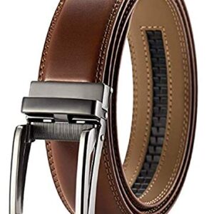 Men's Auto Lock PU Leather Belt - Image 1
